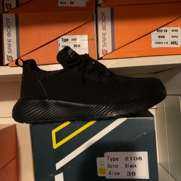 Men's Steel Toe Work Shoes Comfortable Anti Slip - Picture 10 of 10